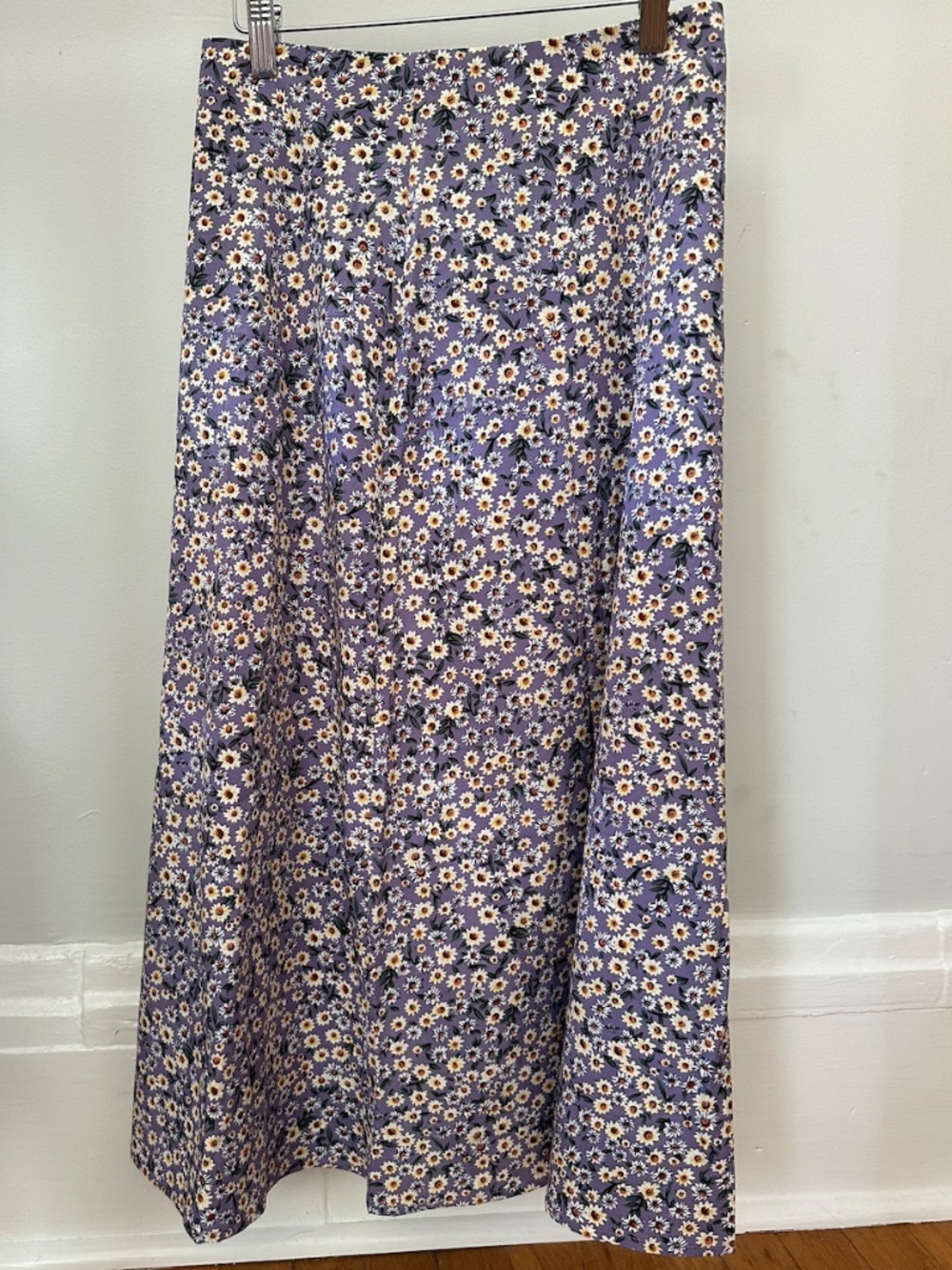 Floral midi skirt